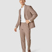 Essential Blazer Dusty Lilac Melange Regular