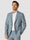 Essential Blazer Light Blue Melange Slim