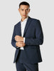 Essential Blazer Navy Melange Slim