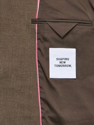 Essential Suit Saddle Brown Melange