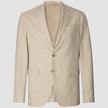 Essential Easy Blazer Regular Warm Sand