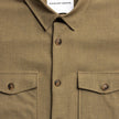 Essential Overshirt Vintage Brown Melange