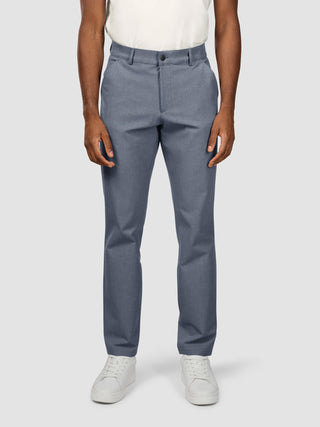 Essential Pants Regular Storm Blue Melange