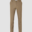 Essential Pants Regular Vintage Brown Melange
