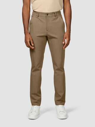 Essential Pants Slim Vintage Brown Melange