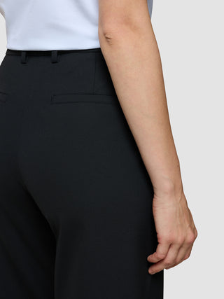 Essential Pants Straight Black