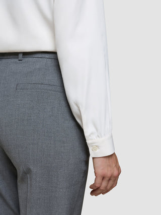 Women's Essential Pants Tapered Dark Grey Melange