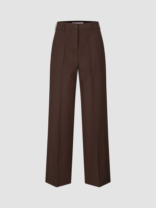 Women's Essential Pants Wide Espresso