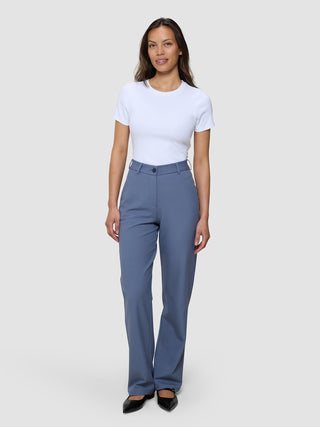 Women's Essential Pants Straight Frost Blue