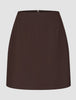 Women's Essential Short Skirt Espresso