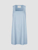 Women's Essential Spencer Dress Sky Blue Melange