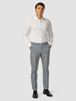 Essential Suit Pants Regular Light Blue Melange