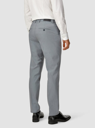Essential Suit Pants Regular Light Blue Melange