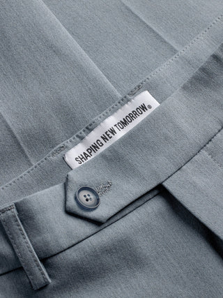 Essential Suit Pants Regular Light Blue Melange