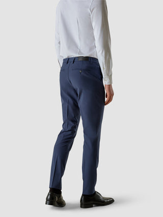 Essential Suit Pants Slim Marine Blue