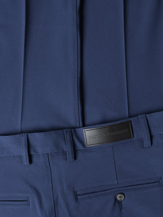 Essential Suit Pants Slim Marine Blue