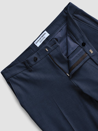 Essential Suit Pants Regular Navy Melange