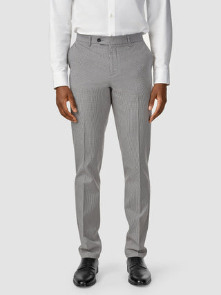 Essential Suit Pants Regular Duo Check Blue