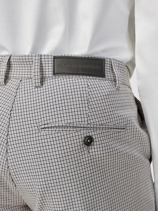 Essential Suit Pants Regular Duo Check Blue