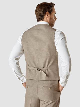 Essential Vest Beige Melange