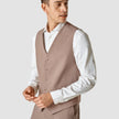 Essential Vest Dusty Lilac Melange