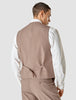Essential Vest Dusty Lilac Melange