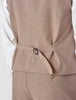 Essential Vest Dusty Lilac Melange