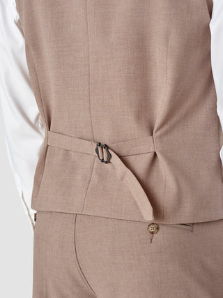 Essential Vest Dusty Lilac Melange