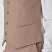 Essential Vest Dusty Lilac Melange