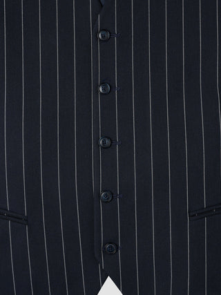 Essential Vest Navy Stripes