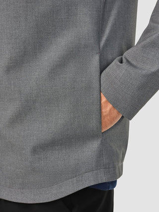 Essential Jacket Dark Grey Melange