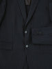 Essential Blazer Slim Navy Pinstripe