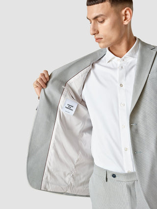 Essential Easy Blazer Slim Teal Blue