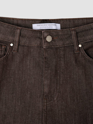 Women's Evelin Jeans Straight Chocolate