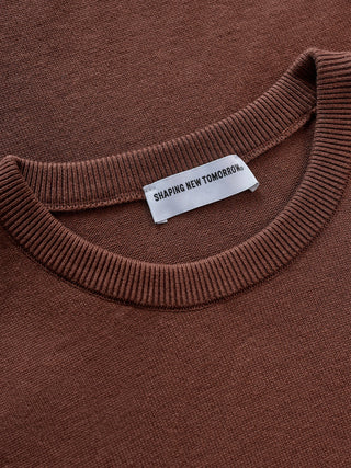 Everyday Knit Crewneck Espresso