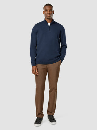 Everyday Knit Half Zip Navy