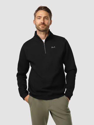 Everyday Half Zip Black