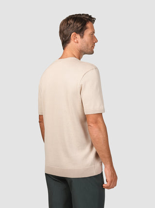 Everyday Knit Box Fit T-shirt Birchwood