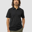 Evolve Pique Polo Black