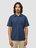 Evolve Pique Polo Navy
