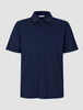 Evolve Pique Polo Navy