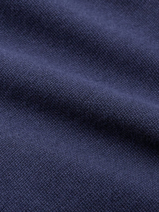 Fine Knit Cardigan Navy