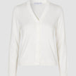 Fine Knit Cardigan Off White
