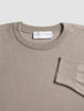 Fine Knit Crewneck Dark Sand