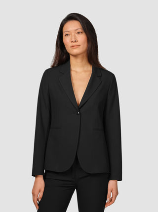 Essential Fitted Blazer Black