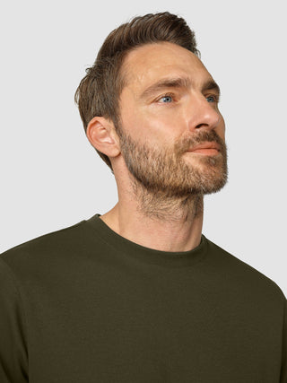 Heavy Box Fit T-shirt Nightfall Green