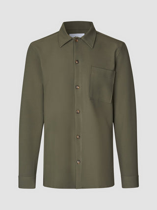 Heavy Edition Transitional Overshirt Nightfall Green