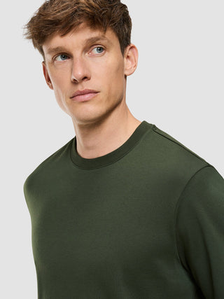 Heavy Box Fit T-shirt Green Night