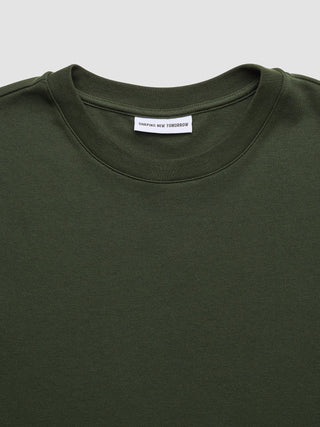 Heavy Box Fit T-shirt Green Night