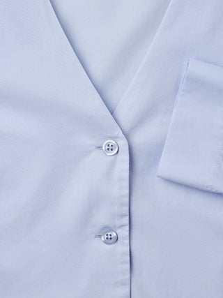 Madison Blouse Powder Blue